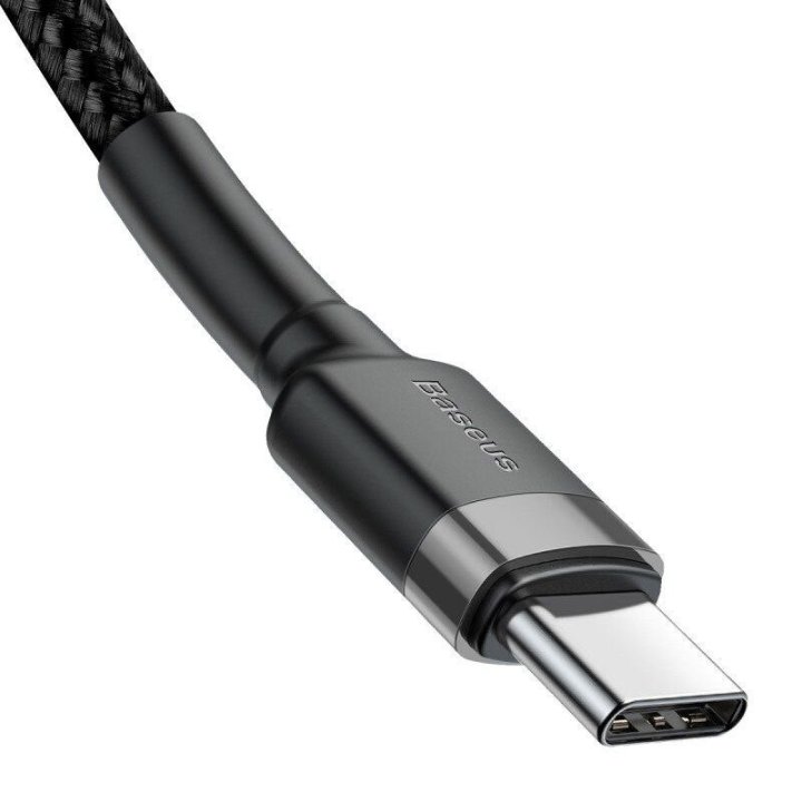 Kabel przewód USB-C PD 2.0 200cm Baseus Cafule CATKLF-HG1 Quick Charge 3.0 3A z obsługą szybkiego ładowania 60W