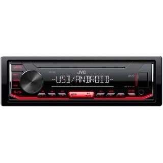 JVC KDX-162 Radio samochodowe USB RED